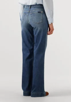 DAMES 7 FOR ALL MANKIND e flared jeans modern dojo trouser royalty with carpenter details