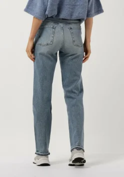 DAMES 7 FOR ALL MANKIND e straight leg jeans tall logan strovepipe higher with unrolled hem