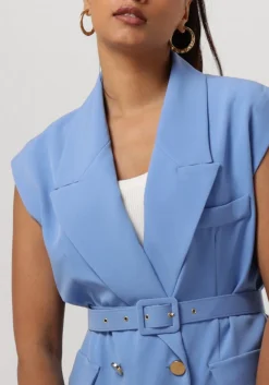 DAMES ACCESS e gilet double-breasted waistcoat with belt