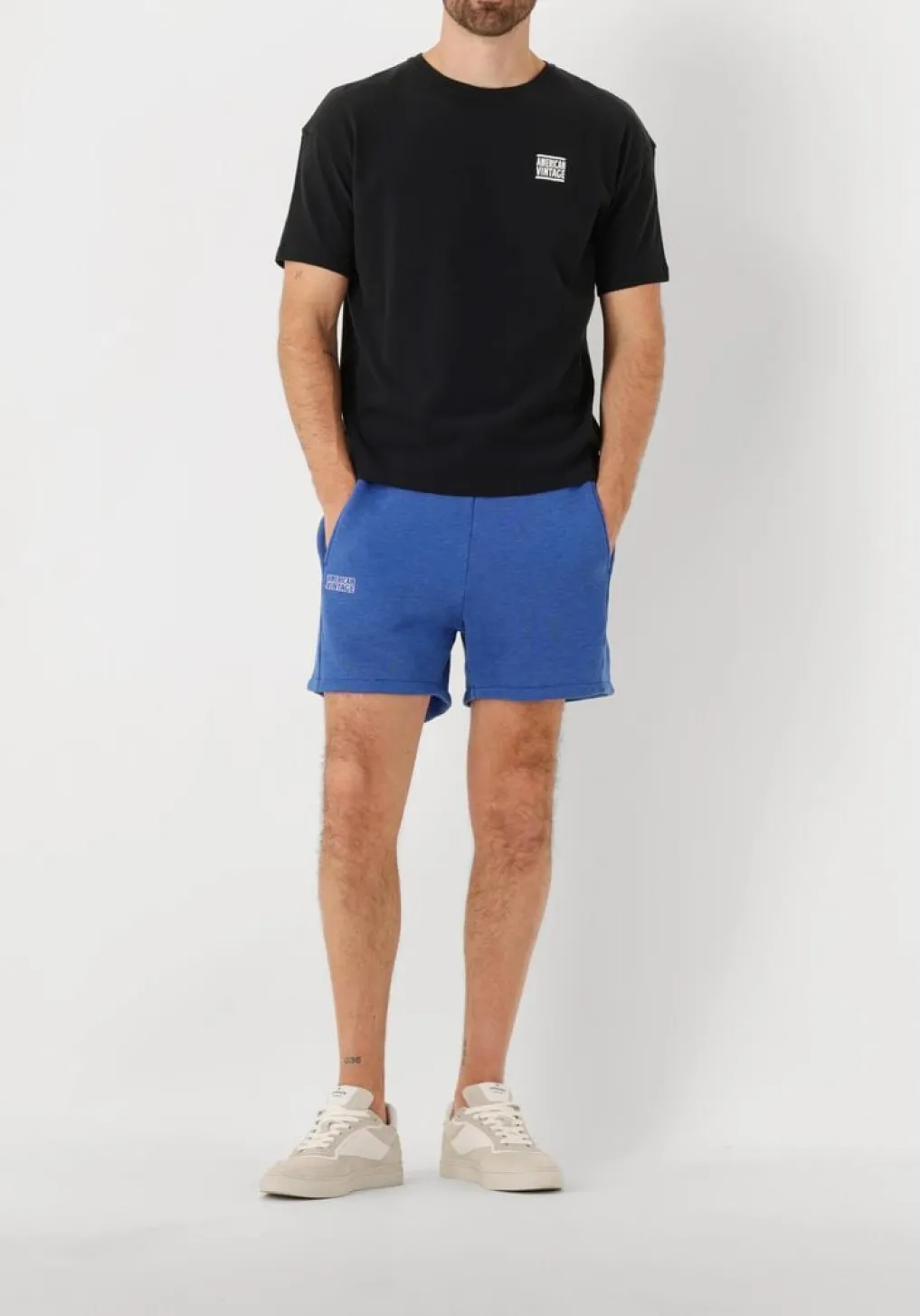 Heren AMERICAN VINTAGE e korte broek doven shorts h