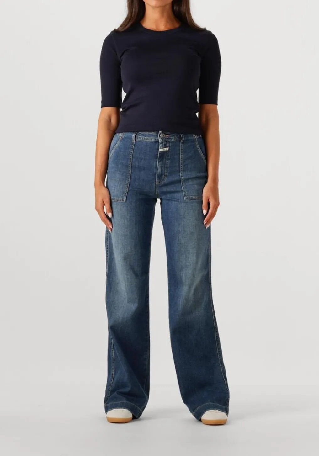 DAMES CLOSED e flared jeans aria