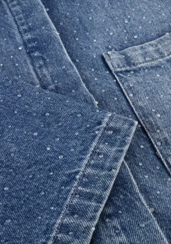 DAMES DANTE6 e blouses daisy rhinestone denim shirt