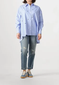 DAMES DANTE6 e blouses que oversized stripe shirt