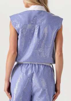 DAMES DANTE6 e blouses roseny embellished stripe shirt