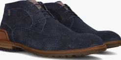 Heren FLORIS VAN BOMMEL e veterschoenen sfm-50159 crepi