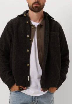 Heren FORÉT e forét overshirt ivy wool overshirt