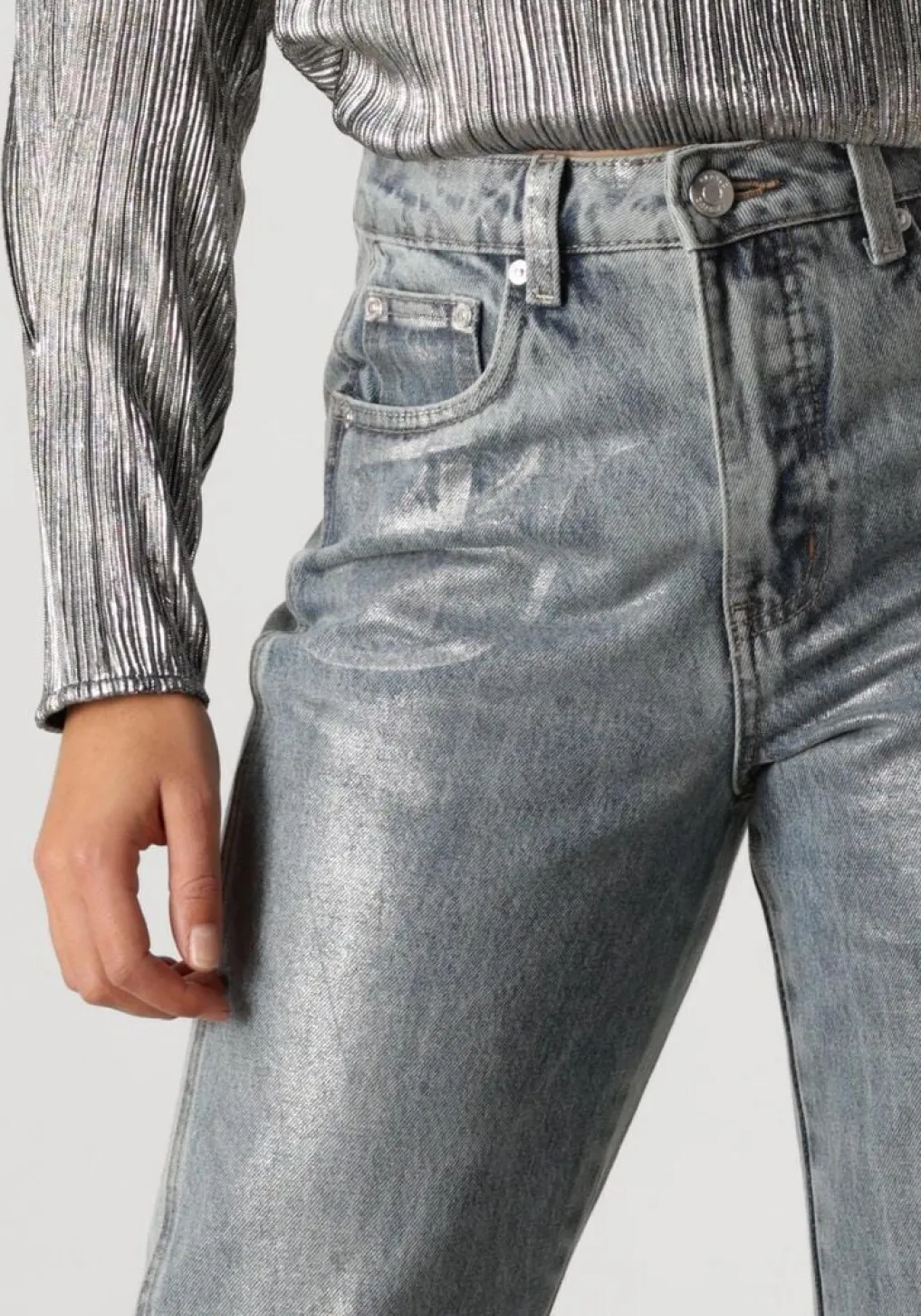 DAMES GESTUZ e straight leg jeans coatygz hw straight jeans