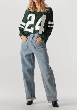 DAMES HAUTE L'AMITIÉ e haute l'amitié wide jeans flip waist pocket tall jeans