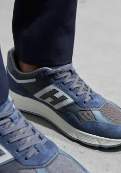 Heren HOGAN e sneakers mesh combi runner