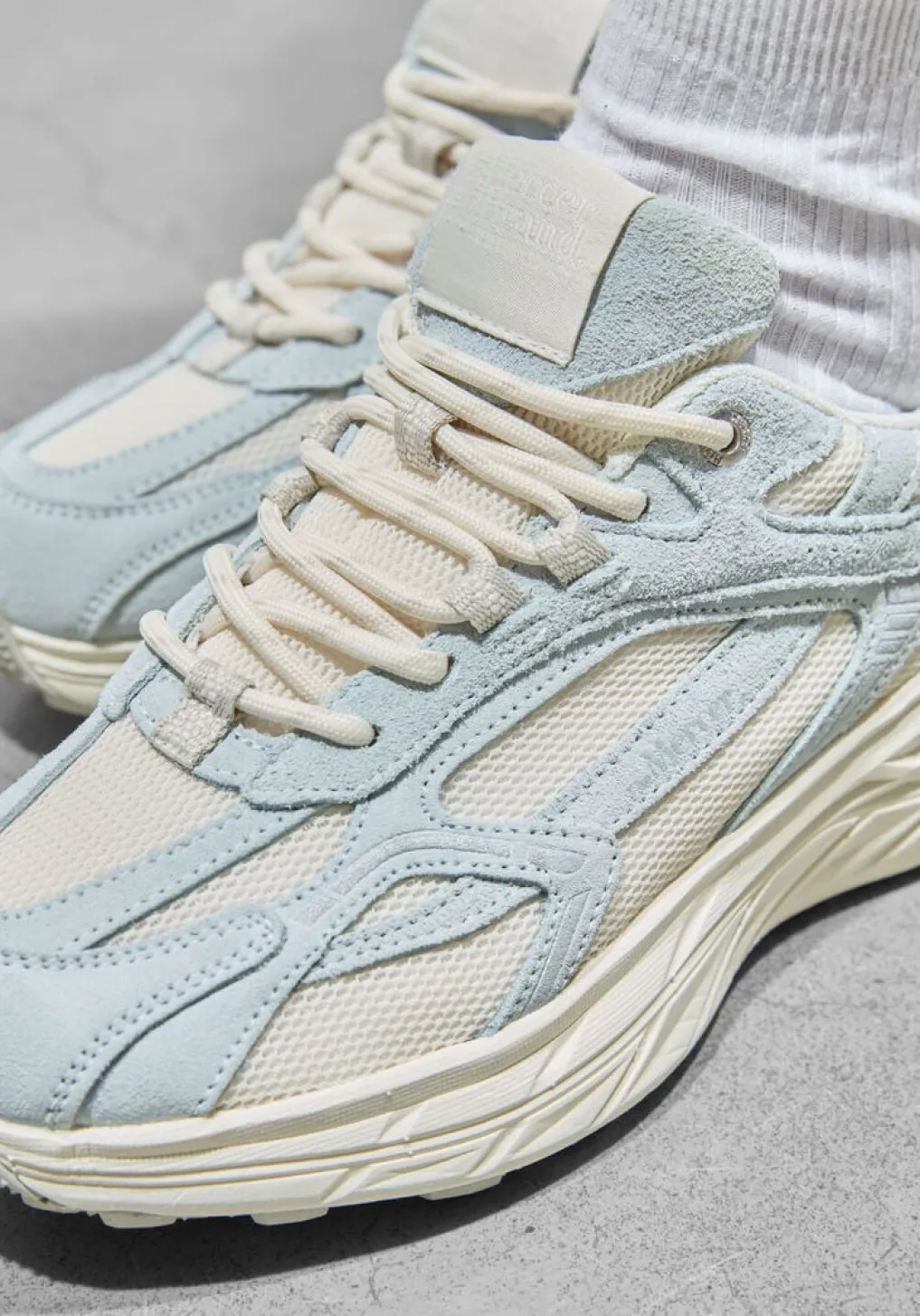 DAMES MERCER AMSTERDAM e lage sneakers the re-run max suede