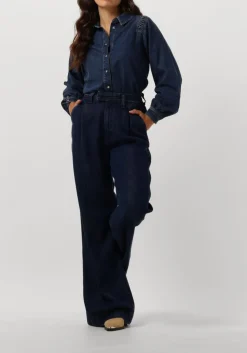 DAMES SUMMUM e blouses denim blouse lightweight cotton tencel