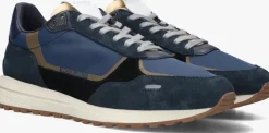 Heren WOOLRICH e lage sneakers retro sneaker man camoscio