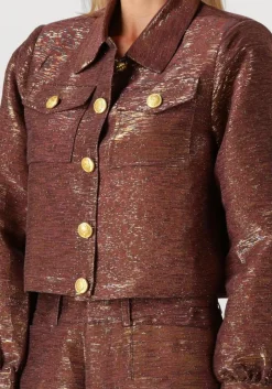 DAMES AMAYA AMSTERDAM gewatteerde jas lo jacket