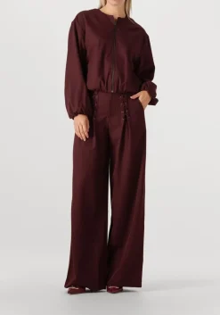 DAMES CO'COUTURE pantalon luna eyelet wide long pant