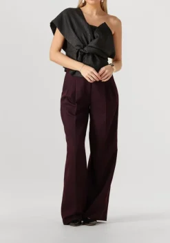 DAMES CO'COUTURE wijde broek almira pleat long pant