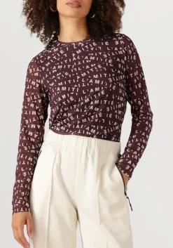 DAMES HAUTE L'AMITIÉ haute l'amitié top l'amitie mesh ls o-neck