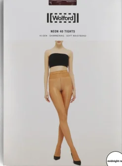 DAMES WOLFORD panty's neon 40 tights