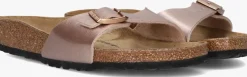 DAMES BIRKENSTOCK bronzen slippers madrid