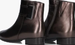 DAMES GABOR bronzen enkellaarsjes 712