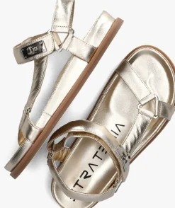 DAMES STRATEGIA bronzen sandalen f66