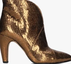 DAMES TORAL bronzen enkellaarsjes chiara