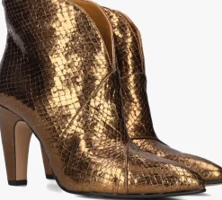 DAMES TORAL bronzen enkellaarsjes chiara