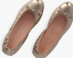 DAMES UNISA bronzen ballerina's acor
