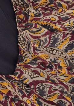 DAMES AAIKO e midi jurk esmee oriental vis 520