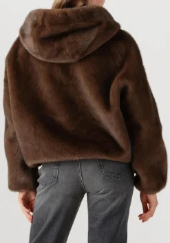 DAMES ALTER EGO e faux fur jas jada