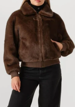 DAMES ALTER EGO e faux fur jas linn
