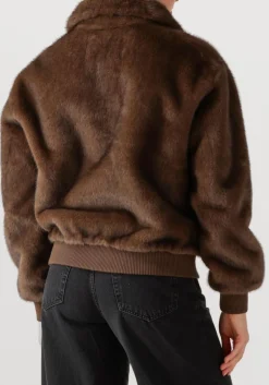 DAMES ALTER EGO e faux fur jas linn