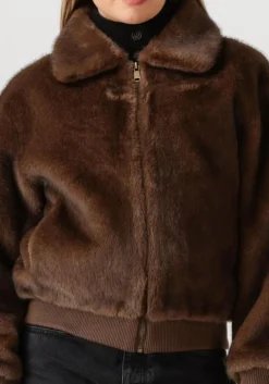 DAMES ALTER EGO e faux fur jas linn