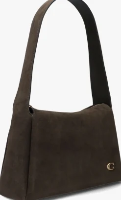 DAMES COACH bruine schoudertas lola shoulder bag