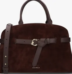 DAMES COCCINELLE e handtas sabine suede bi