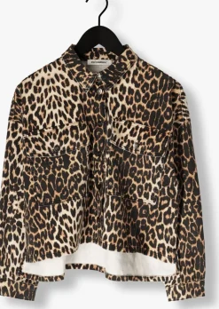 DAMES CO'COUTURE e blouses leocc denim crop shirt