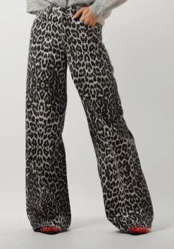 DAMES CO'COUTURE e straight leg jeans leo denim panel pant