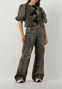 DAMES CO'COUTURE e straight leg jeans leo denim panel pant