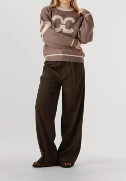 DAMES CO'COUTURE e trui row coco logo knit