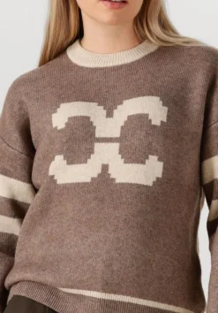 DAMES CO'COUTURE e trui row coco logo knit