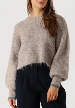 DAMES CO'COUTURE e truien/vesten coralee crop knit