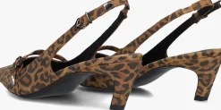 DAMES DANTE6 e slingbacks shay leopard pumps