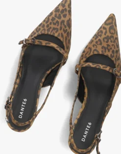 DAMES DANTE6 e slingbacks shay leopard pumps