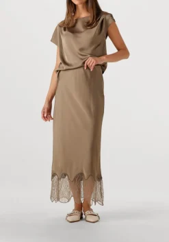 DAMES DANTE6 e top roam satin drapey top