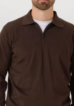 Heren FILIPPO DE LAURENTIIS e trui polo zip ml r merino