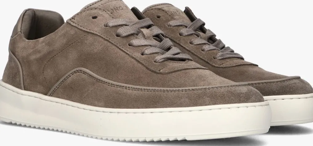 Heren FILLING PIECES e lage sneakers mondo suede lux
