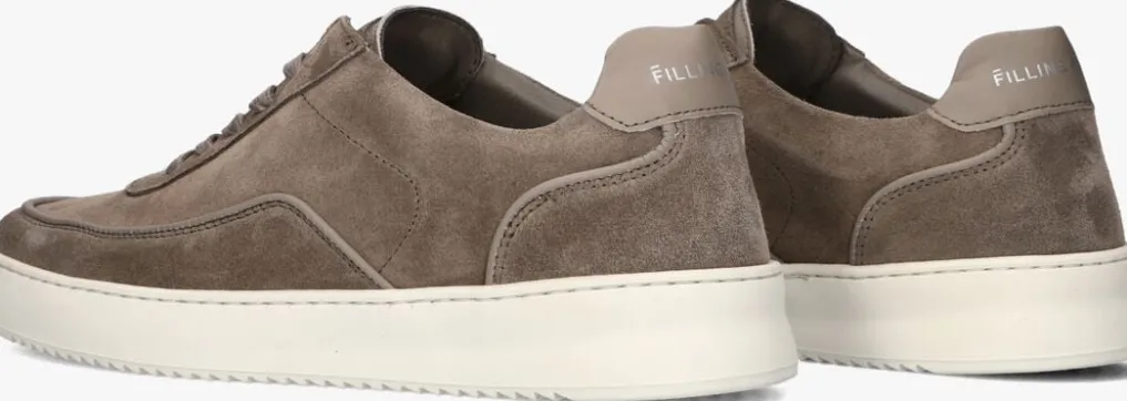 Heren FILLING PIECES e lage sneakers mondo suede lux