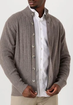 Heren GENTILUOMO e trui turtle button+zip ls