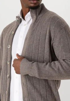 Heren GENTILUOMO e trui turtle button+zip ls