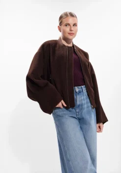 DAMES HERSKIND e jassen monica wool bomber jacket