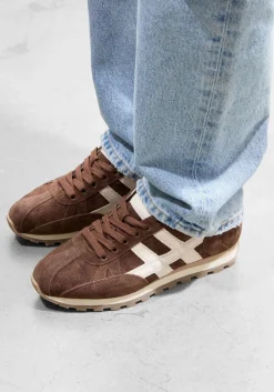 DAMES HOGAN e lage sneakers h671 allacciato